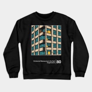 Organisation - OMD - Original Illustration Artwork Crewneck Sweatshirt